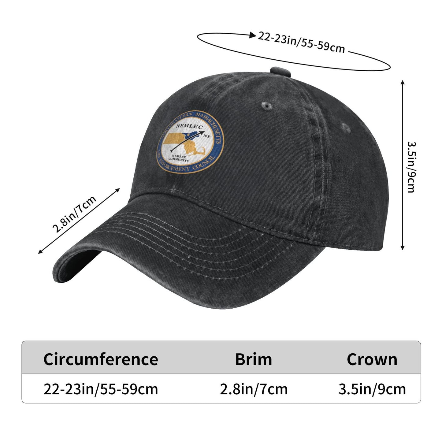NEMLEC Printed unisex baseball cap adjustable cap outdoor sun hats trucker hat