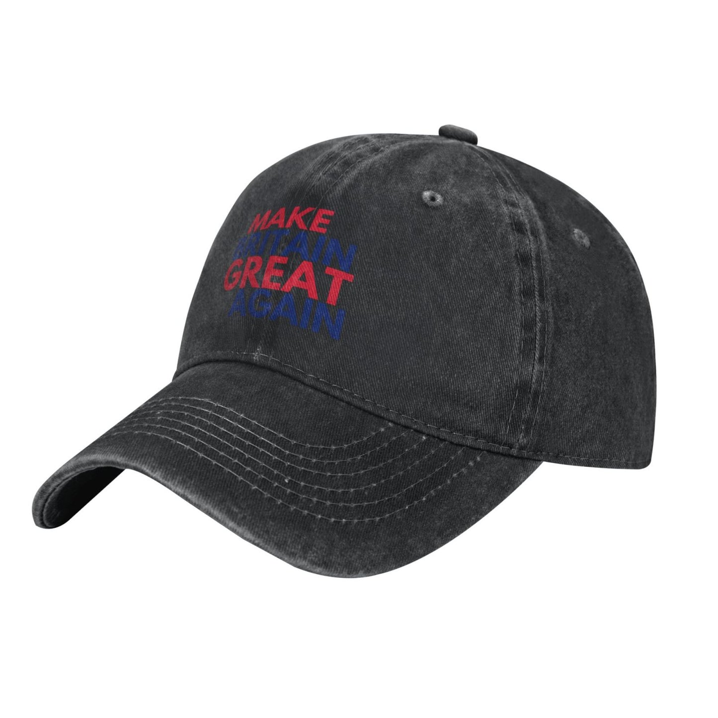MAKE BRITAIN GREAT AGAIN Sticker Printed unisex baseball cap adjustable cap outdoor trucker hat veterans Gifts