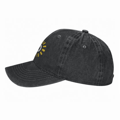 Weather Symbol Sunny Printed unisex baseball cap adjustable cap outdoor sun hats trucker hat