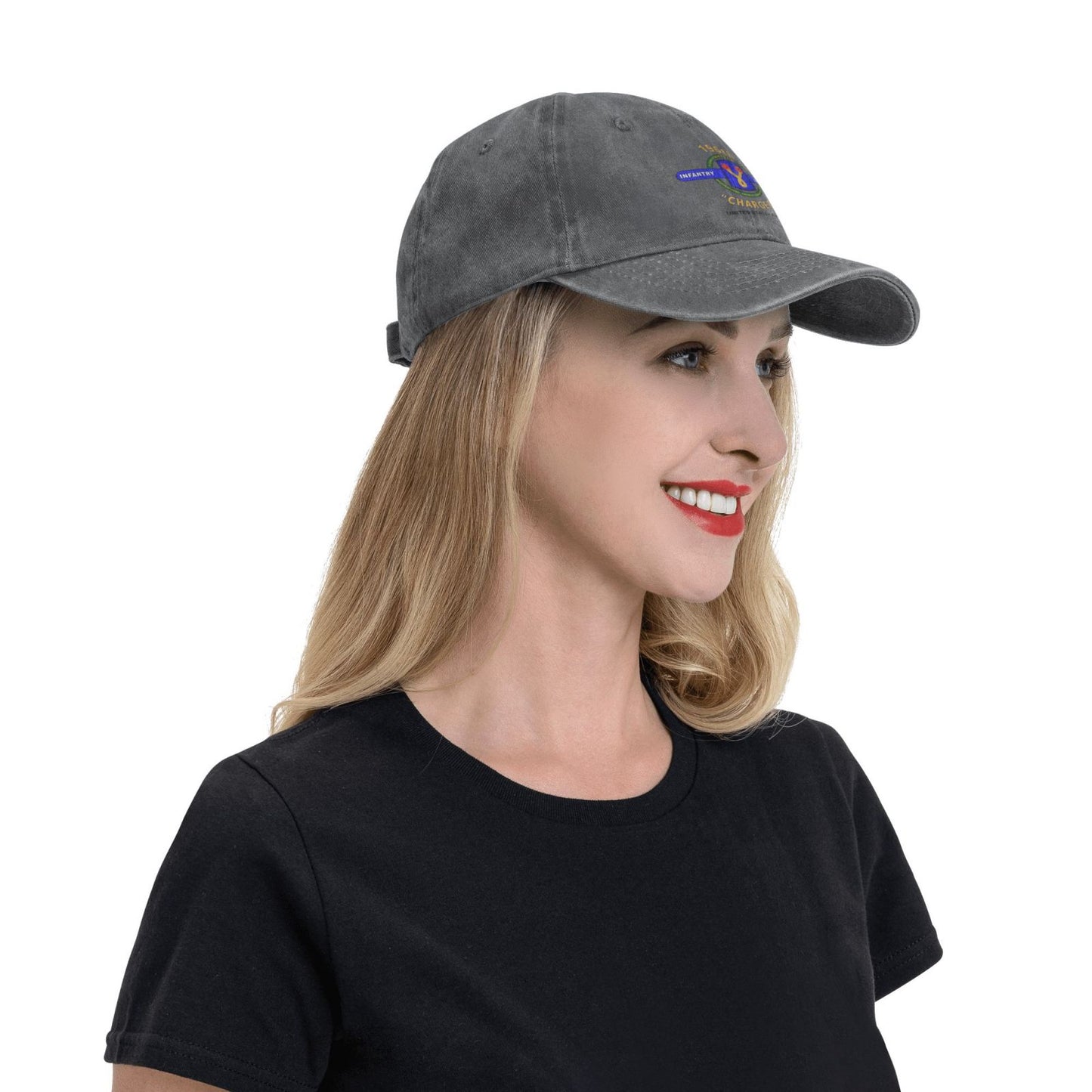 196th Infantry Brigade Printed unisex baseball cap adjustable cap outdoor sunshade trucker hat