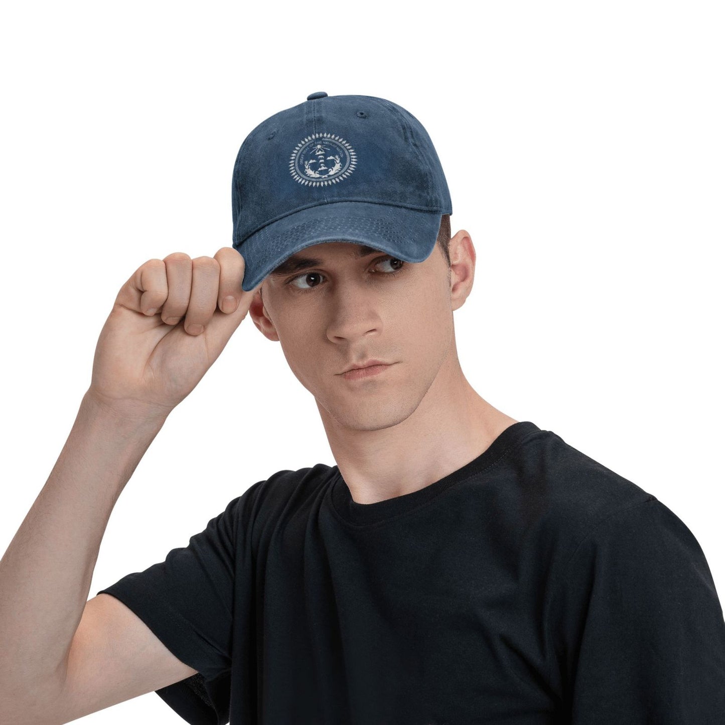 Navajo Nation Denim Printed unisex baseball cap outdoor hats adjustable cap trucker gift hat