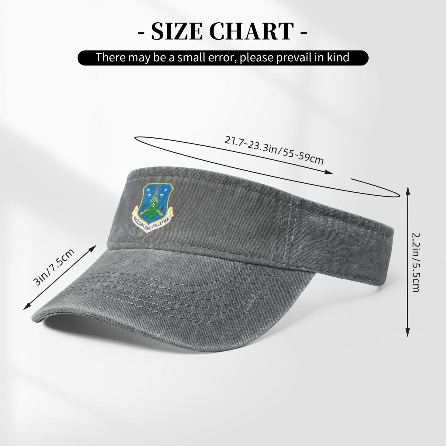 USAF Air Reserve Personnel Center Printing adjustable Empty Top Baseball Sun Cap unisex outdoor sport hat veterans gift
