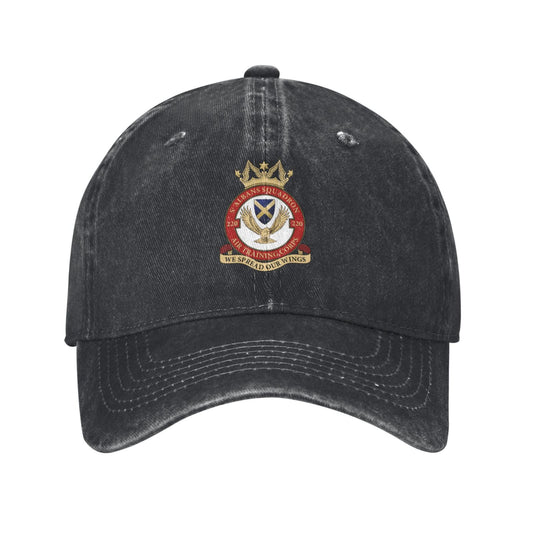 220 St Albans Squadron Printed unisex baseball cap adjustable cap outdoor trucker hat veterans Gifts