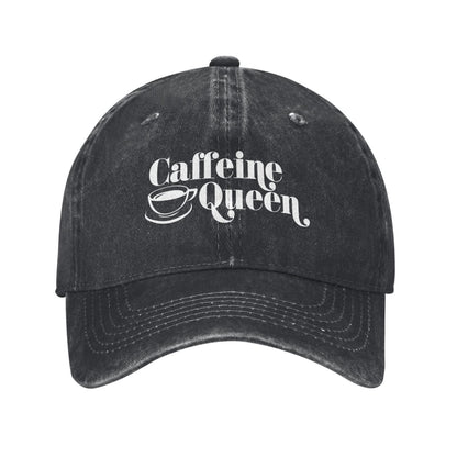 Caffeine Queen Printed unisex baseball cap adjustable cap outdoor sun hats trucker hat