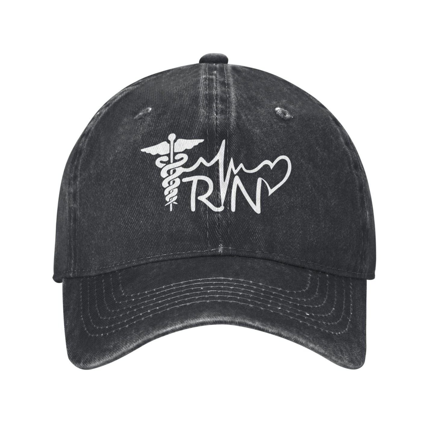 NURSE HEARTBEAT Printed unisex baseball cap adjustable cap outdoor sun hats trucker hat
