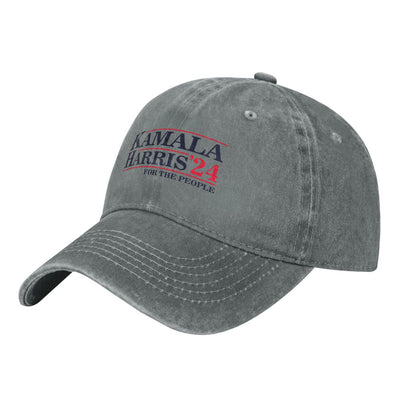 Kamala Harris 2024 Printing unisex baseball cap adjustable hats Outdoor leisure hat trucker cap