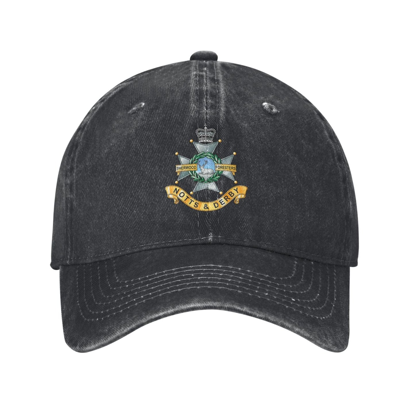 Sherwood Foresters Printed unisex baseball cap adjustable cap outdoor trucker hat veterans Gifts