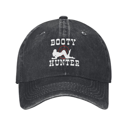 Booty Hunter Printed Printed unisex baseball cap adjustable cap outdoor sun hats trucker hat