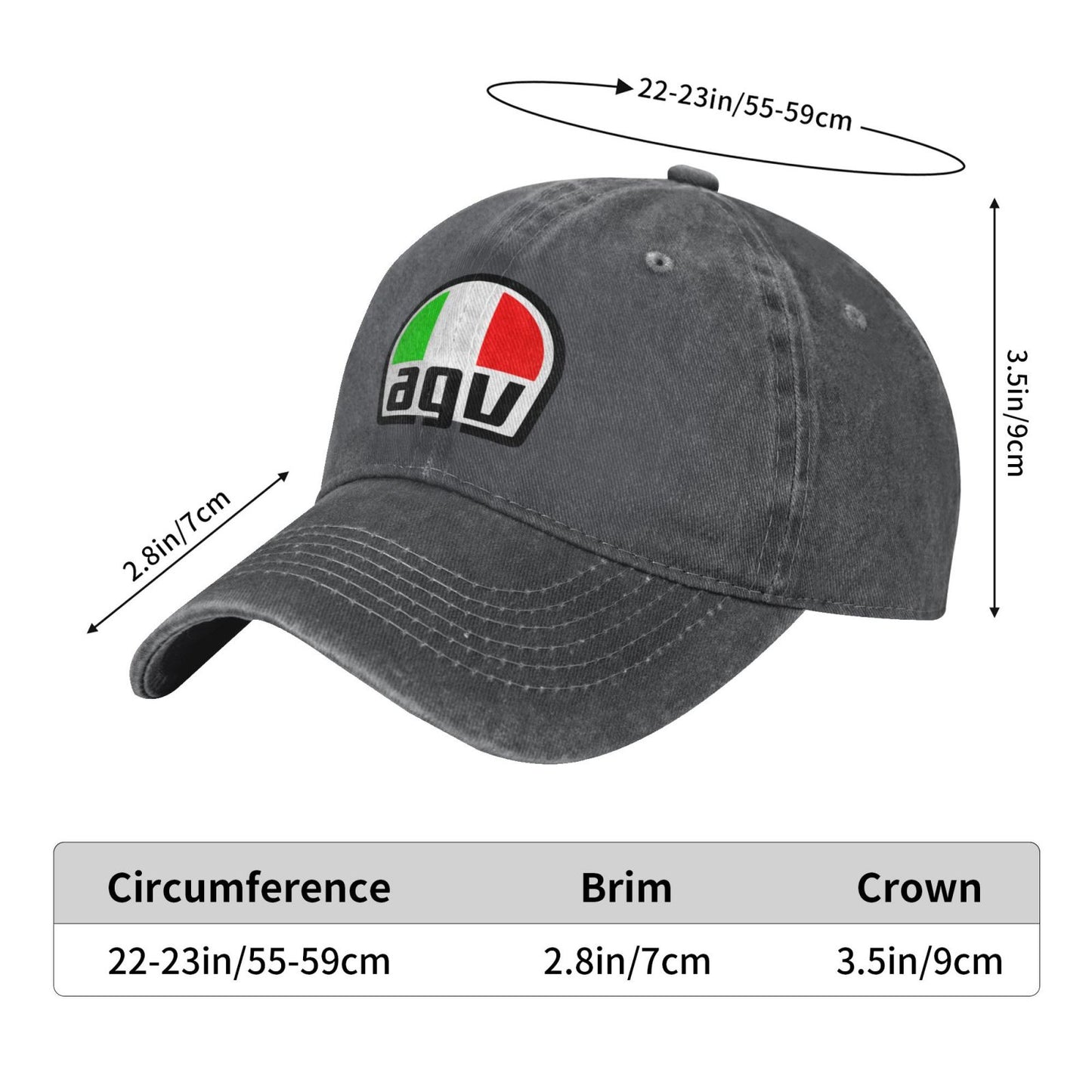 AGU Retro Print Printed unisex baseball cap adjustable cap outdoor sun hats trucker hat