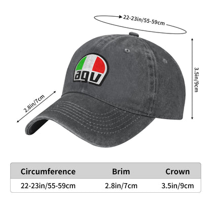 AGU Retro Print Printed unisex baseball cap adjustable cap outdoor sun hats trucker hat