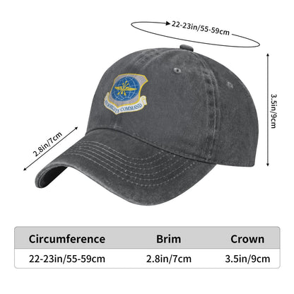 Air Mobility Command Printed unisex baseball cap adjustable cap veteran gift