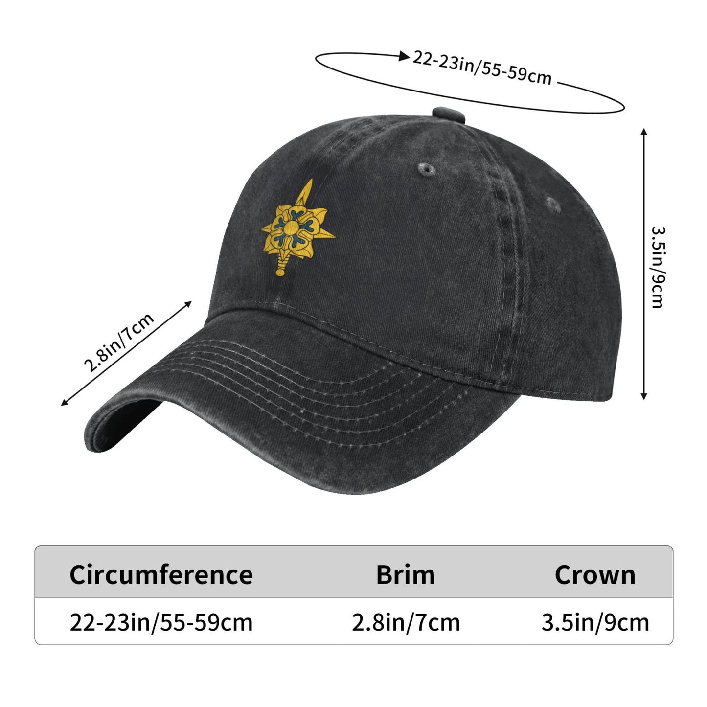 US Army Intelligence Printed unisex baseball cap adjustable cap outdoor sun hats trucker hat