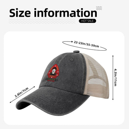 2d Reconnaissance Battalion Insignia Printed unisex baseball cap adjustable grid baseball cap veteran gift