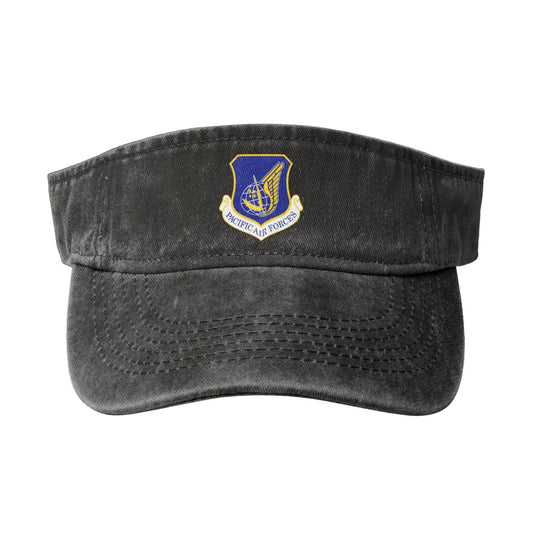 Pacific Air Forces Printing adjustable Empty Top Baseball Sun Cap unisex outdoor sport hat veterans gift