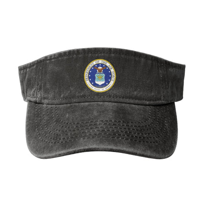United States Department Of The Air Force Printing adjustable Empty Top Baseball Sun Cap unisex outdoor sport hat veterans gift