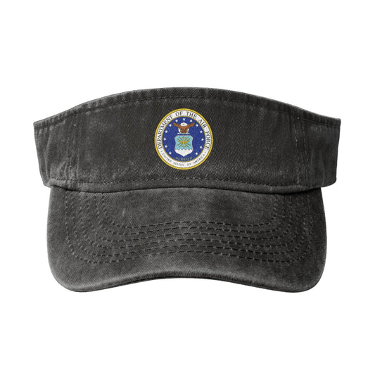 United States Department Of The Air Force Printing adjustable Empty Top Baseball Sun Cap unisex outdoor sport hat veterans gift