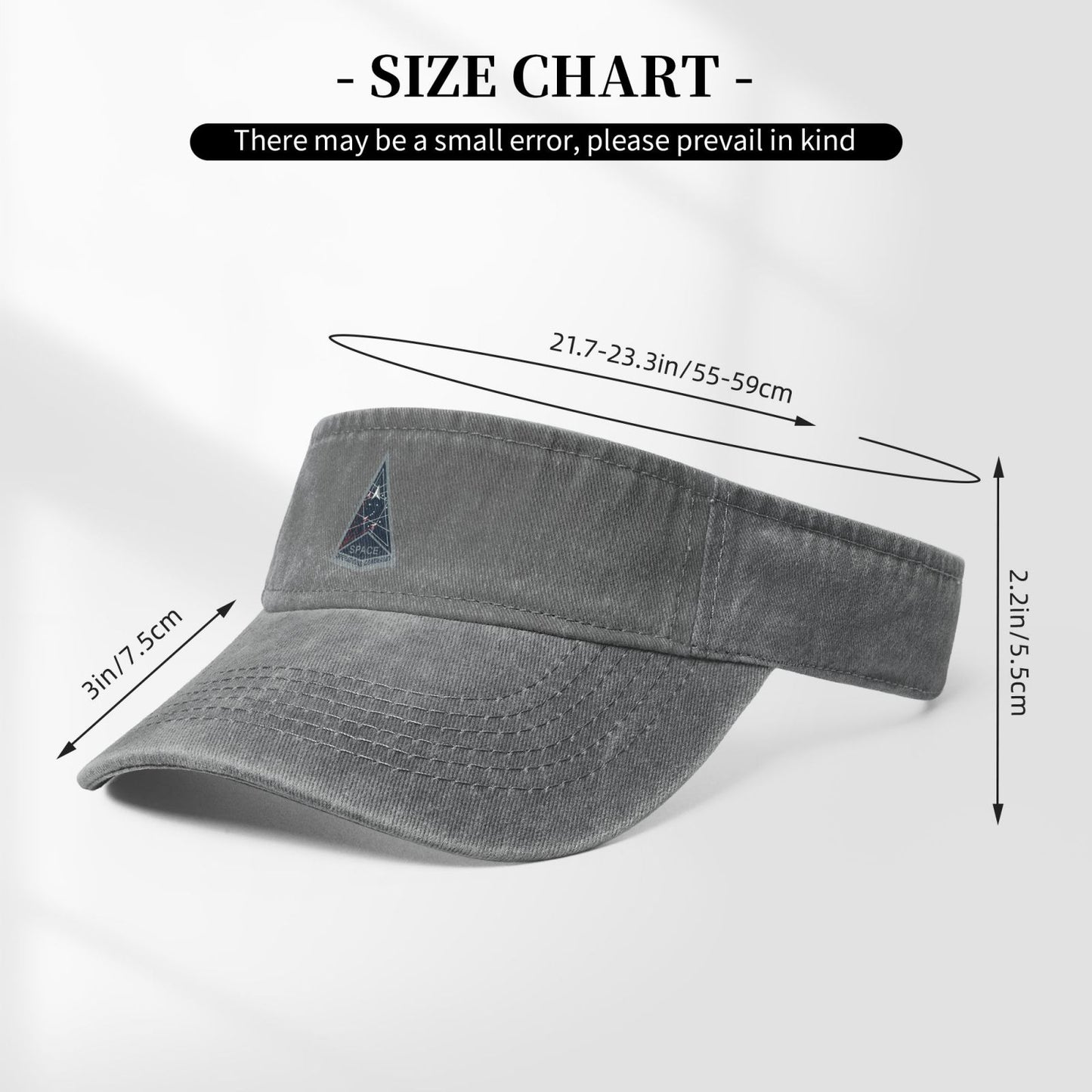 Space Operations Command EmblemPrinting adjustable Empty Top Baseball Sun Cap unisex outdoor sport hat veterans gift