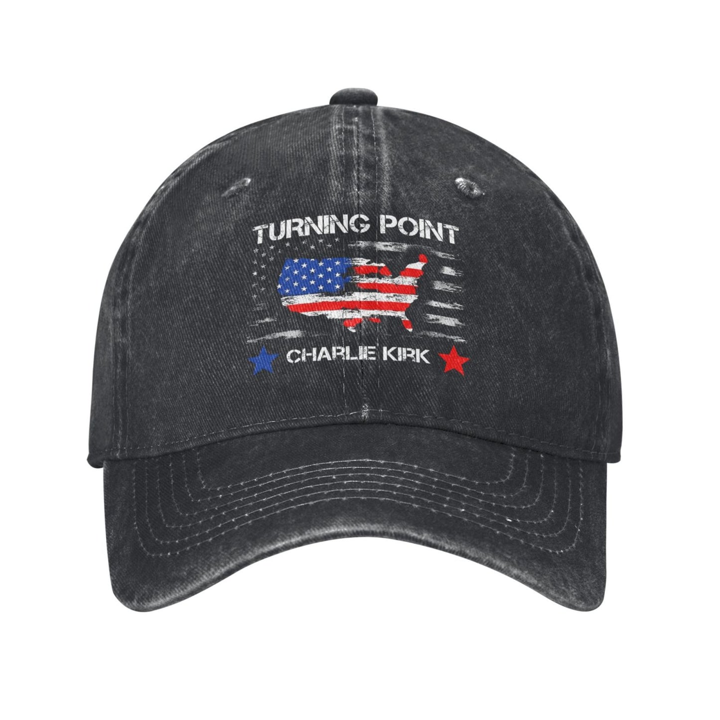 Turning Point USA Logo Printed unisex baseball cap outdoor hats adjustable cap trucker gift hat