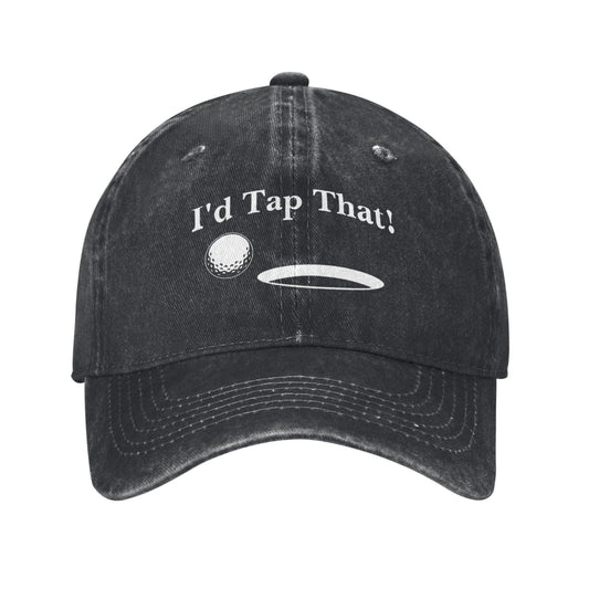 I'd Tap That Printed unisex baseball cap adjustable cap outdoor sun hats trucker hat