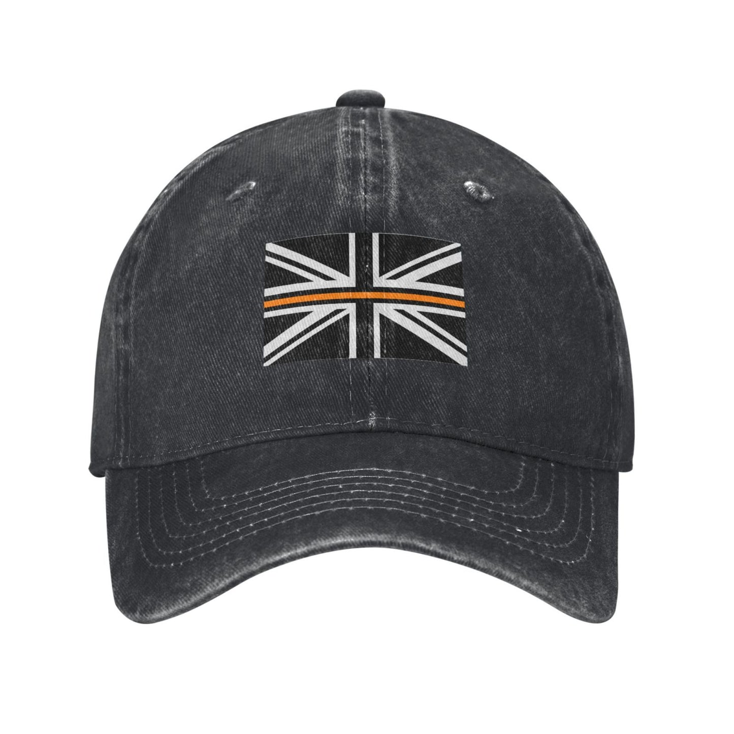 Search & Rescue Thin Orange Line Union Jack Printed unisex baseball cap adjustable cap outdoor sun hats trucker hat