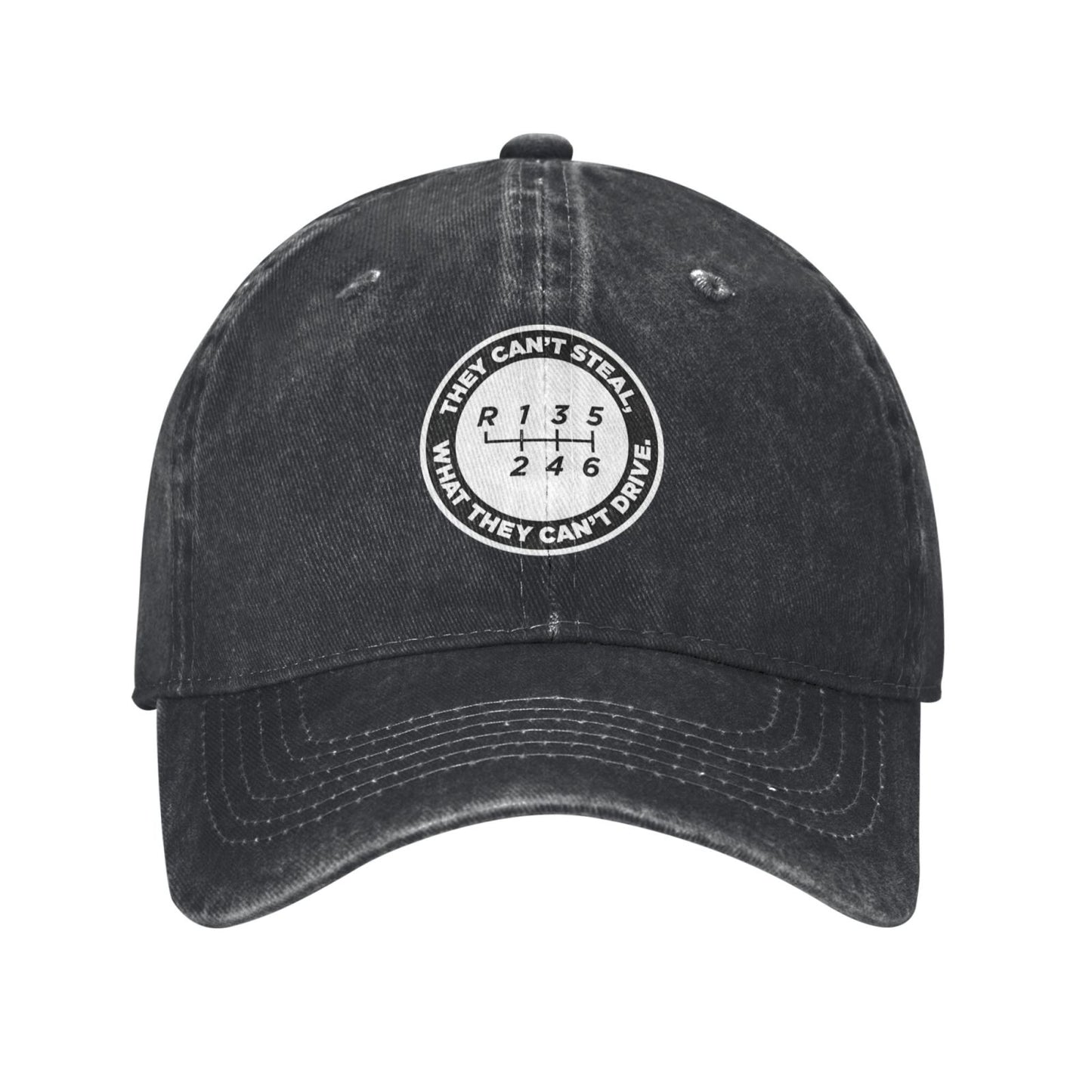 They Can't Steal What They Can't Drive Printed unisex baseball cap adjustable cap outdoor sun hats trucker hat