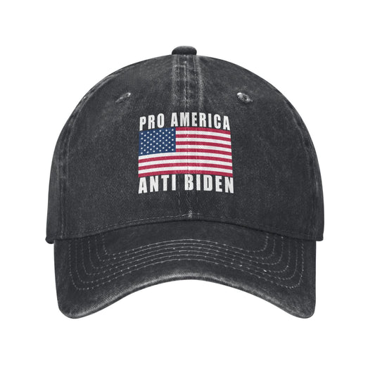 Pro America Anti Biden Printed unisex baseball cap adjustable cap outdoor sun hats trucker hat