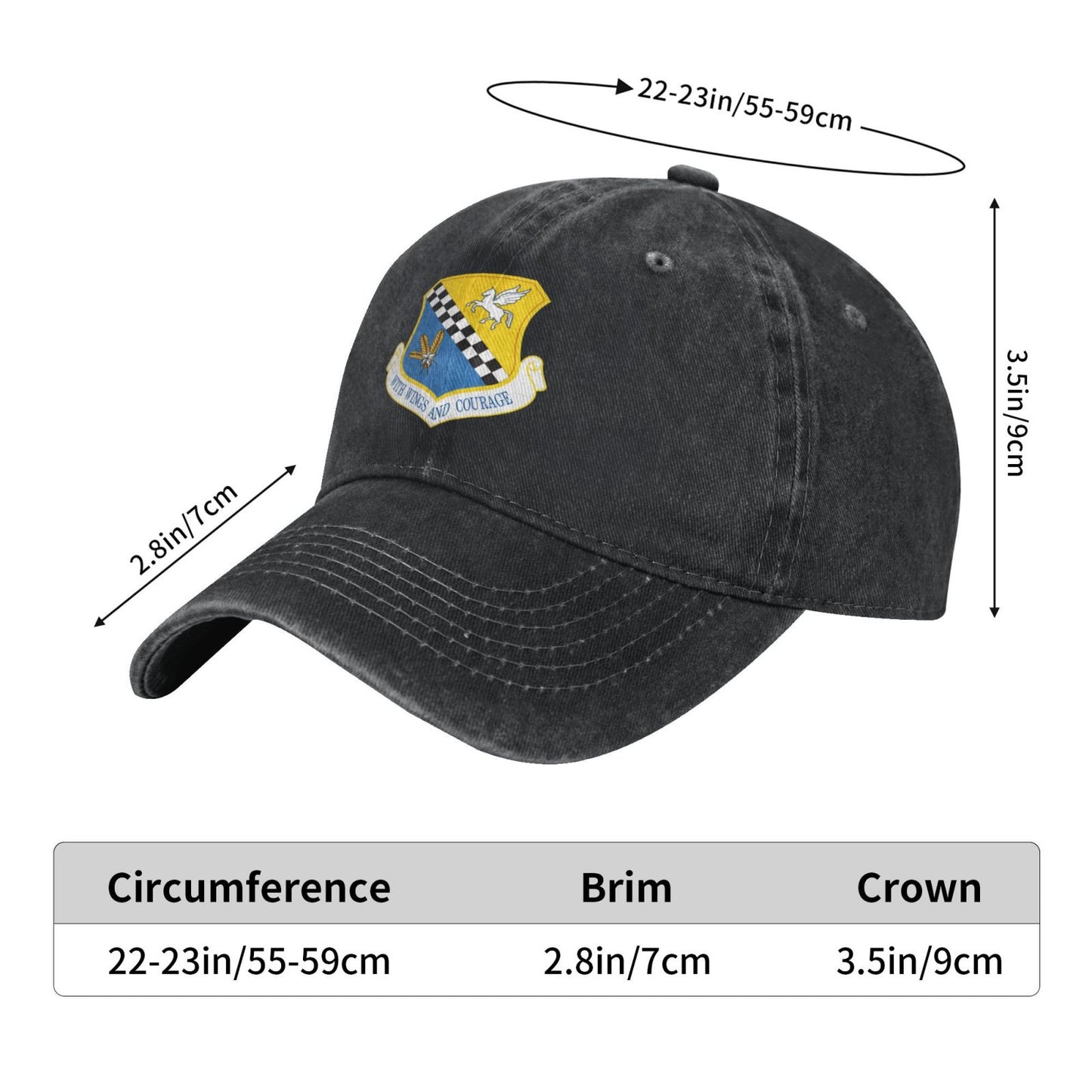 111th Fighter Wing Printed unisex baseball cap adjustable cap outdoor sun hats trucker hat