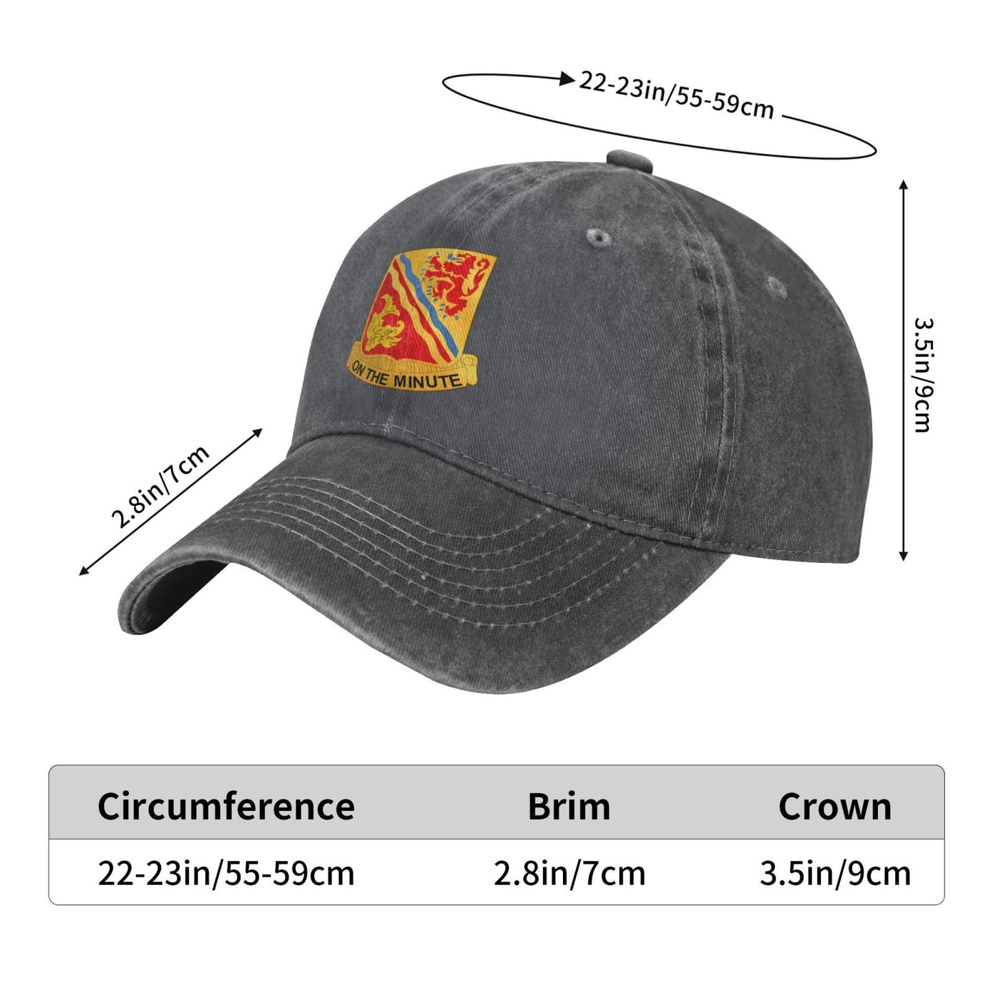 37th Field Artillery Regiment Printed unisex baseball cap adjustable cap outdoor sun hats trucker hat