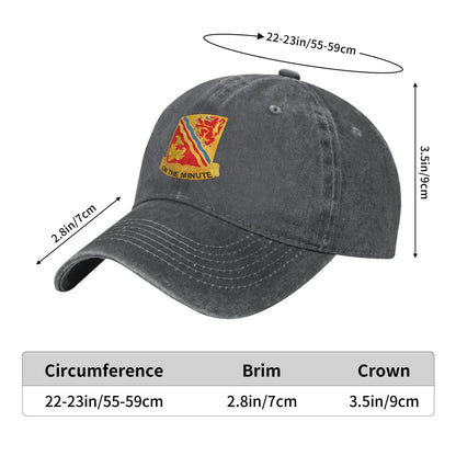 37th Field Artillery Regiment Printed unisex baseball cap adjustable cap outdoor sun hats trucker hat