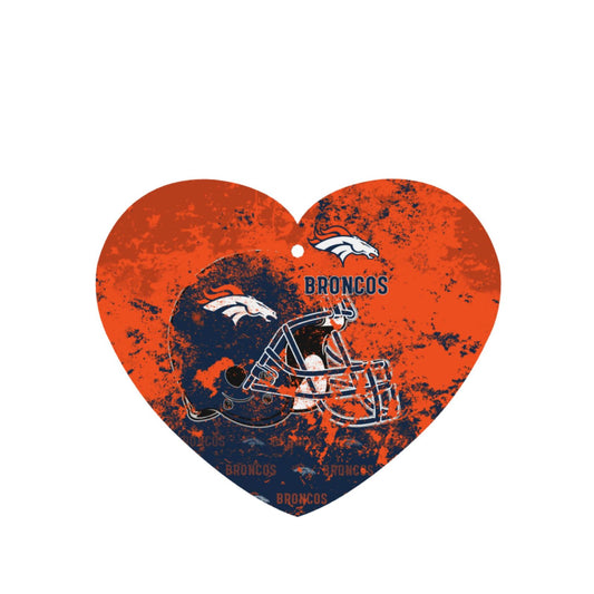 4-pcs Denver Broncos Car Air Fresheners Cards Set car aromatherapy tablets