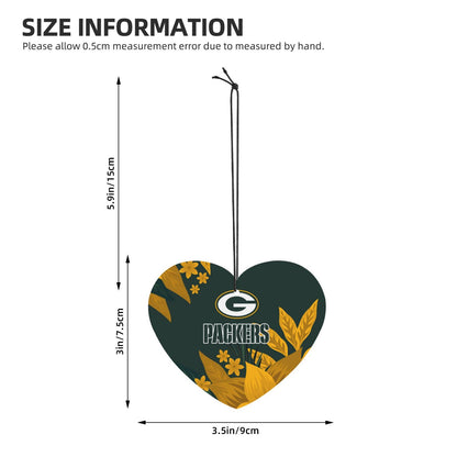 4pcs- Green Bay Packers car aromatherapy tablets Car Air Fresheners Cards Set