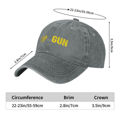 TOP GUN Printed unisex baseball cap outdoor hats adjustable cap trucker gift hat