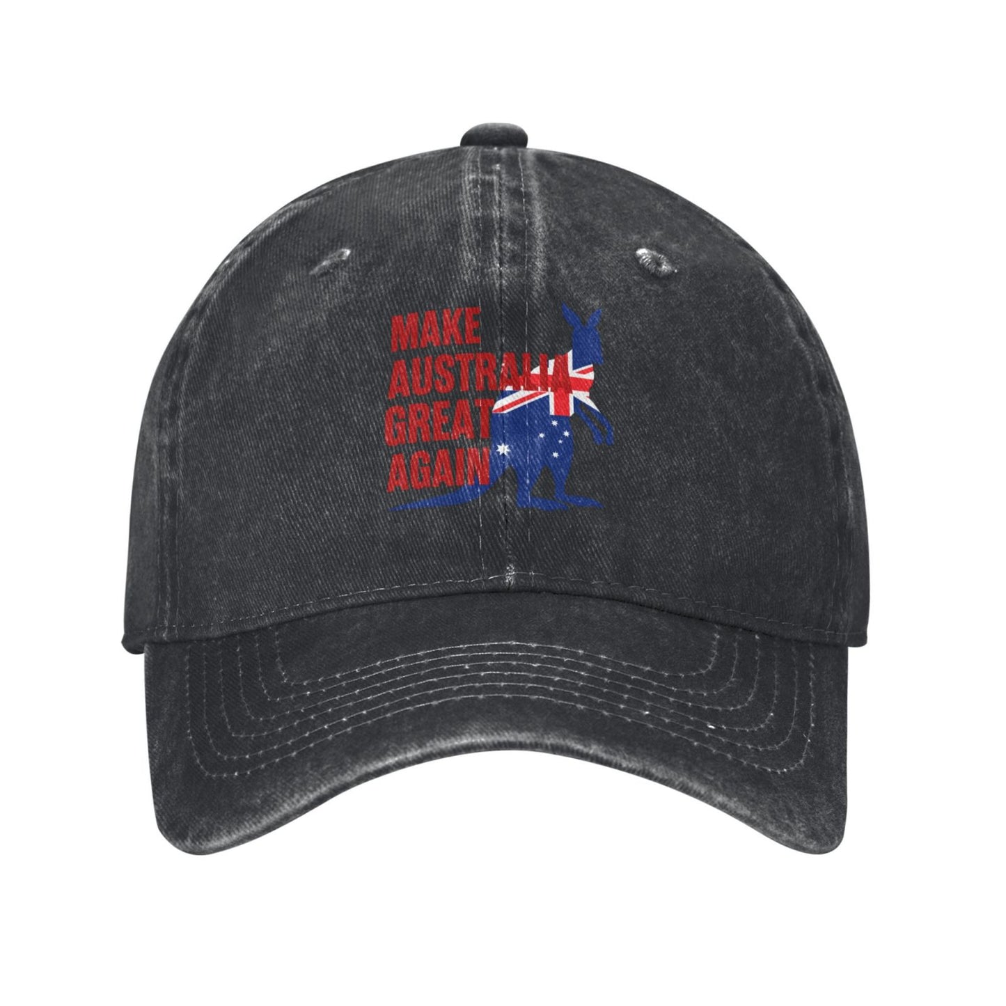 MAKE AUSTRALA GREAT AGAINkangaroo Printed unisex baseball cap adjustable cap outdoor sun hats trucker hat