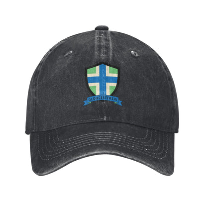 Gloucestershire County Printed unisex baseball cap adjustable cap outdoor sun hats trucker hat