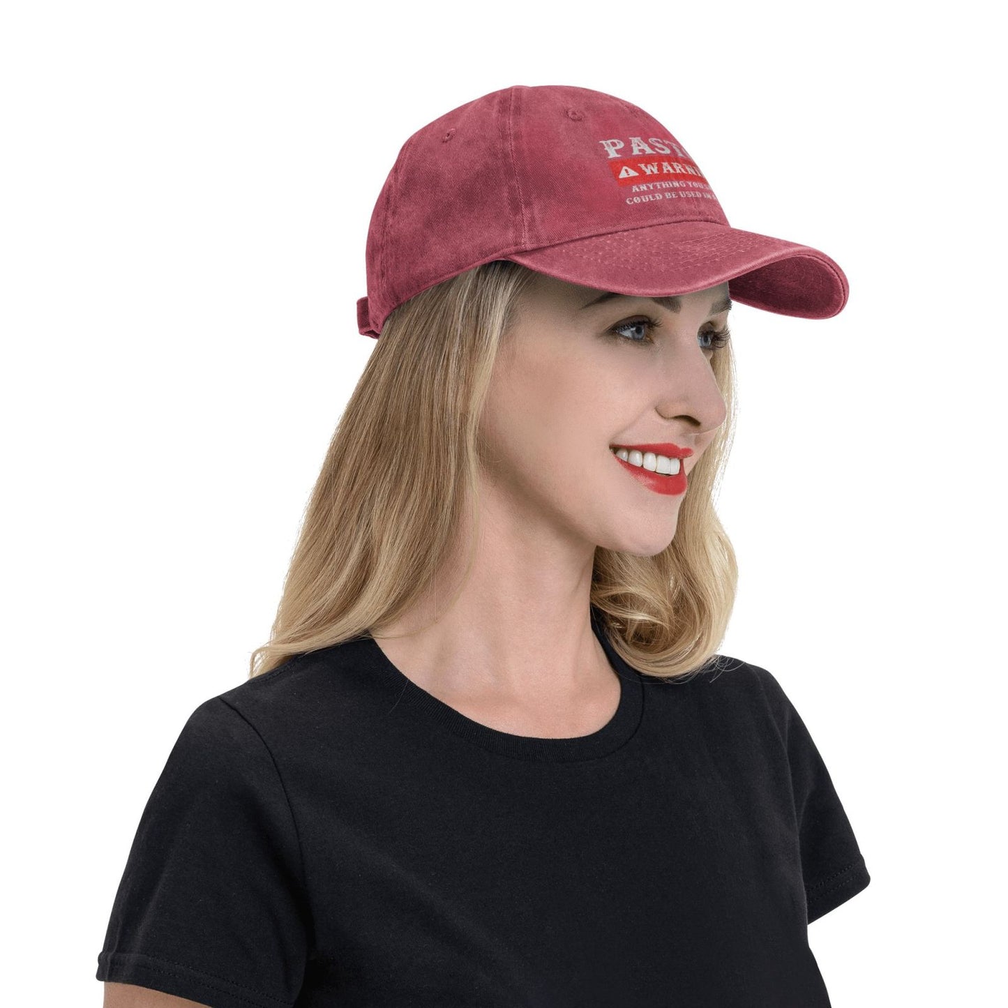 Pastor's warning Printed unisex baseball cap adjustable cap outdoor suns hade trucker hat