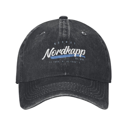 Nordkapp Printed unisex baseball cap outdoor hats adjustable cap trucker gift hat