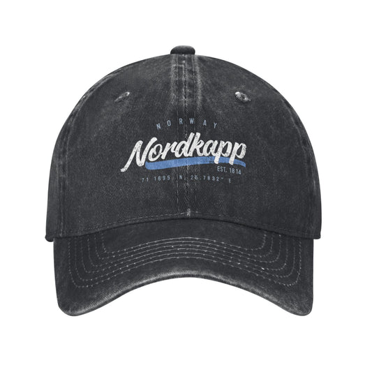 Nordkapp Printed unisex baseball cap outdoor hats adjustable cap trucker gift hat