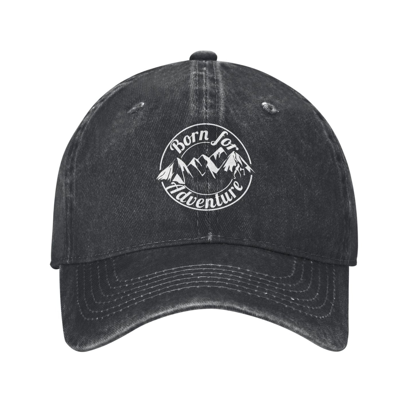Born For Adventure Printed unisex baseball cap adjustable cap outdoor sun hats trucker hat