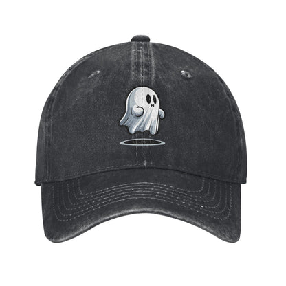 Cute Little Ghost Printed unisex baseball cap adjustable cap outdoor sun hats trucker hat