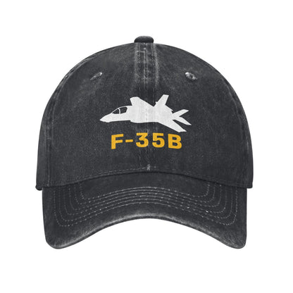 F-35B Printing unisex baseball cap adjustable hats Outdoor leisure hat veteran gift