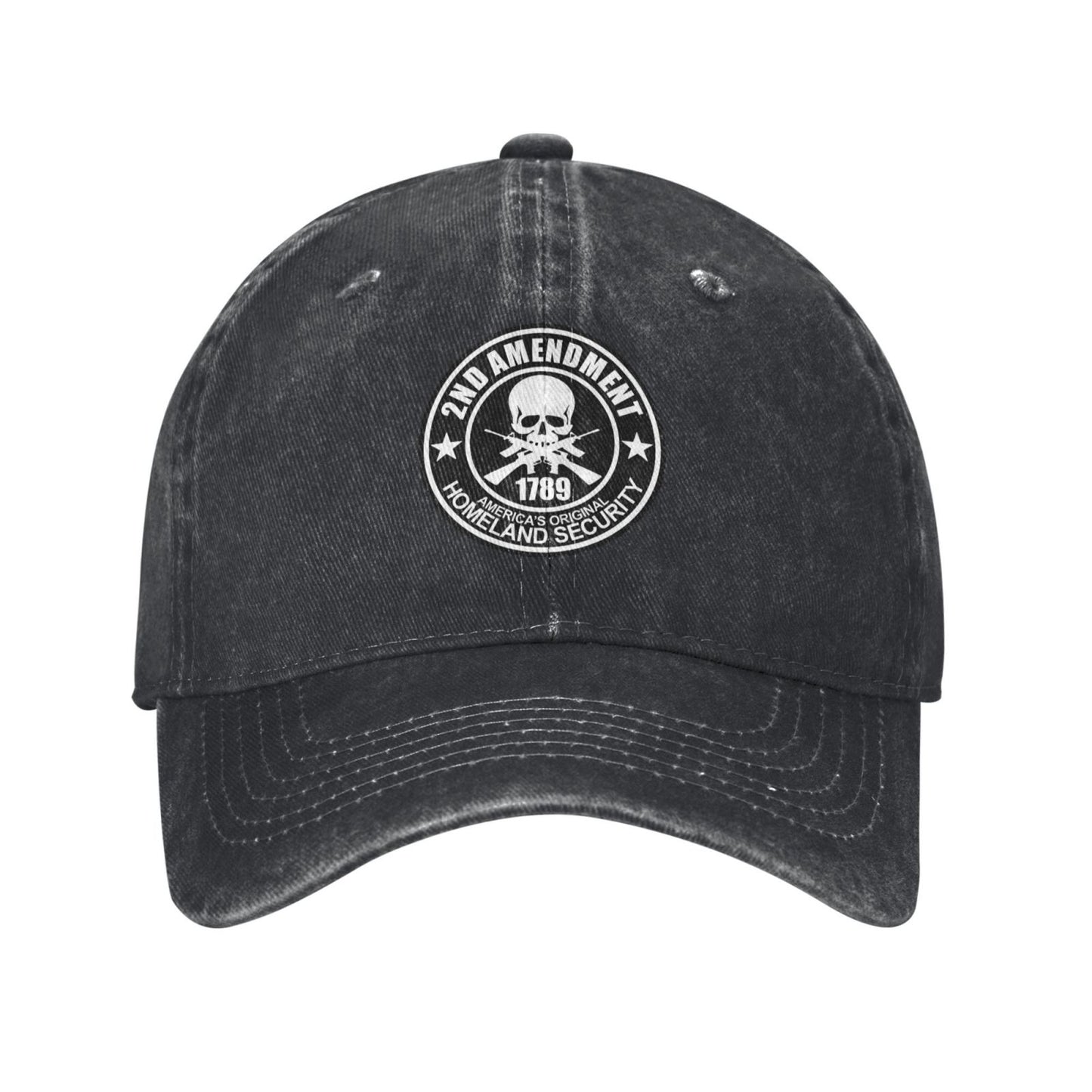 2ND AMENDMENT STICKER 1789 HOMELAND SECURITY Printed unisex baseball cap adjustable cap outdoor sun hats trucker hat