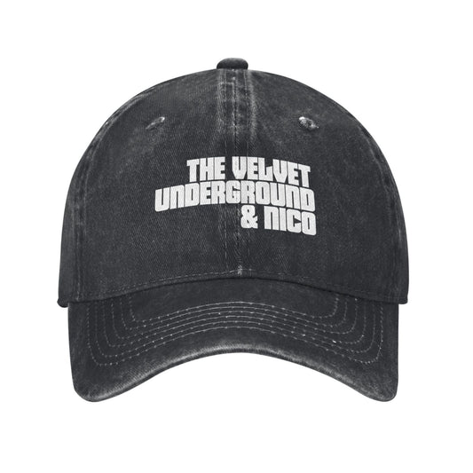 The Velvet Underground & Nico Printed unisex baseball cap outdoor hats adjustable cap trucker gift hat