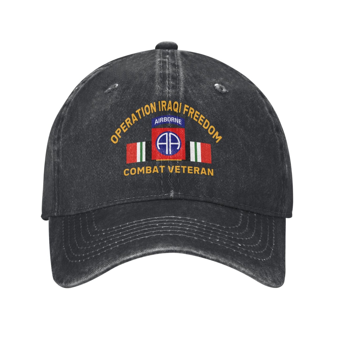 82nd Airborne Division Iraq Printed unisex baseball cap outdoor hats adjustable cap trucker gift hat