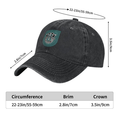 19th Special Forces Group 1982 Army Printed unisex baseball cap adjustable cap outdoor sun hats trucker hat