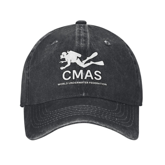 CMAS Logo Printed unisex baseball cap adjustable cap outdoor sun hats trucker hat