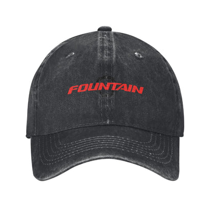 Fountain Powerboats Printed unisex baseball cap adjustable cap outdoor sun hats trucker hat