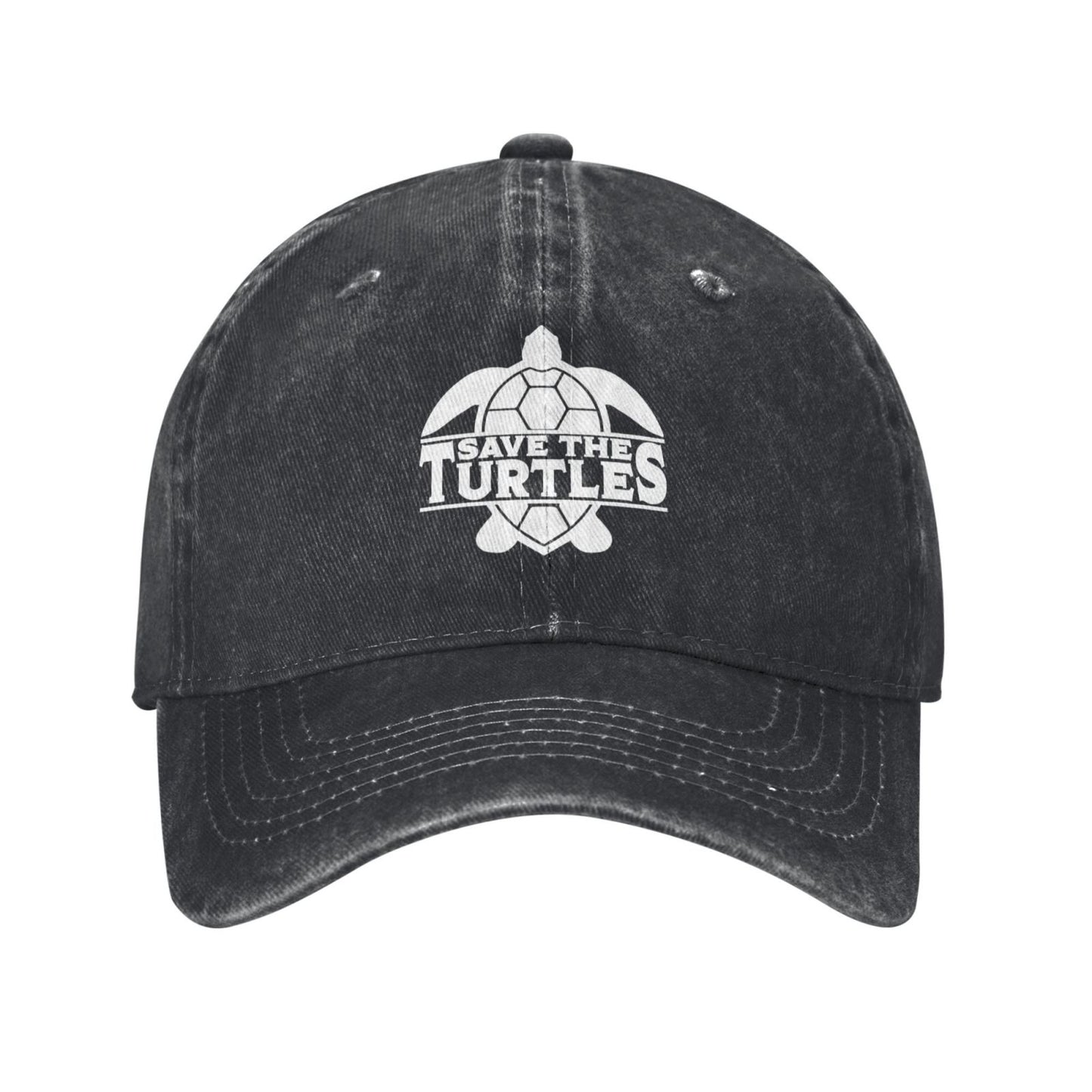 Save The Turtles Printed unisex baseball cap adjustable cap outdoor sun hats trucker hat