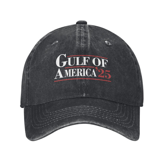 GULF OF A MERICA 25 Printed unisex baseball cap outdoor hats adjustable cap trucker gift hat