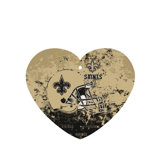 4-pcs New Orleans Saints Car Air Fresheners Cards Set car aromatherapy tablets