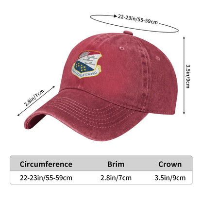 934th Airlift Wing Printing unisex baseball cap adjustable cap veteran gift